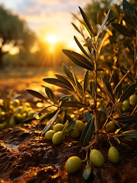 olive grove at sunshine
